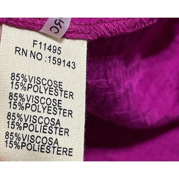 New Frnch Paris Alisier Halter Maxi Dress Fuchsia S Small Pink - Picture 8 of 9